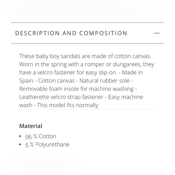 Jacadi Paris Kids Boy Canvas Shoes Sandals Navy Blue Size EU 27 Made in Spain - Picture 3 of 11